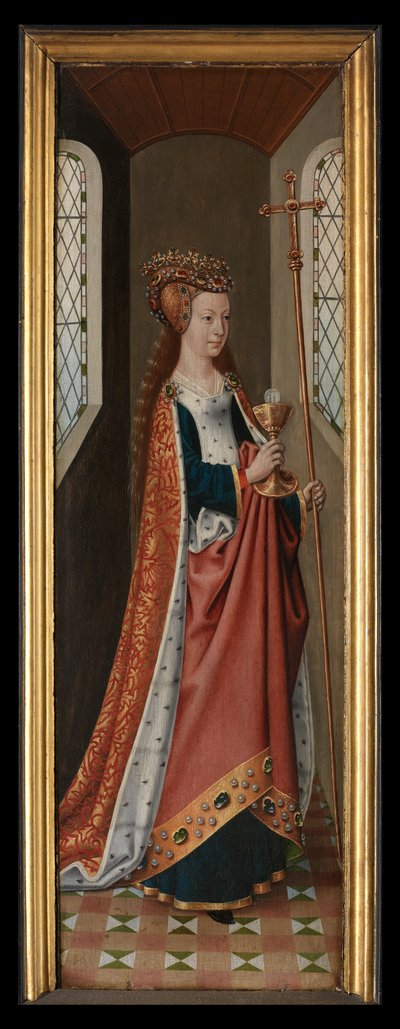 Figura allegorica della Chiesa, dalla Leggenda di Sant