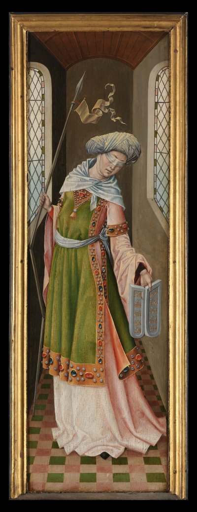 Figura allegorica della Sinagoga, dalla Leggenda di Sant