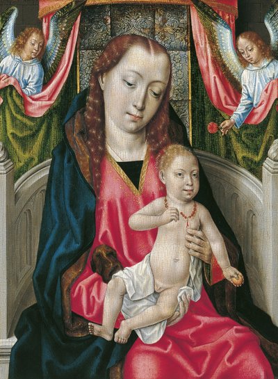 La Vergine e il Bambino da Master of the Legend of St. Ursula