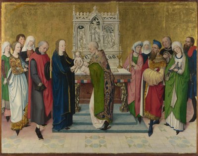La Presentazione al Tempio, ca 1470 da Master of the Life of the Virgin
