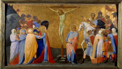 La Crocifissione da Master of the Madonna of San Pietro of Ovila