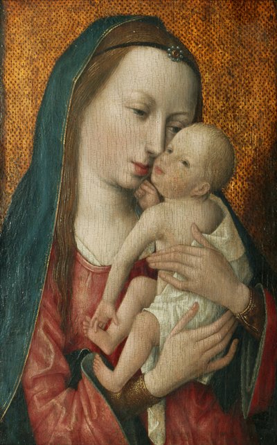 Vergine e Bambino, c.1475-1500 da Master of the Magdalen Legend