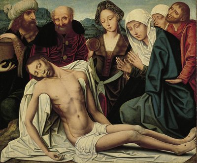 Il lamento su Cristo morto da Master of the Mansi Magdalen