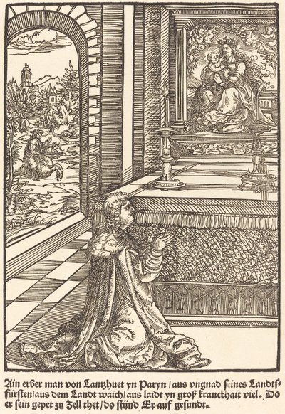 Ain erber man von Lanshuet ... da Master of the Miracles of Mariazell