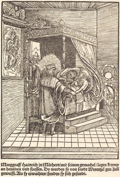 Marggraff Hainrich in Marhern ... da Master of the Miracles of Mariazell