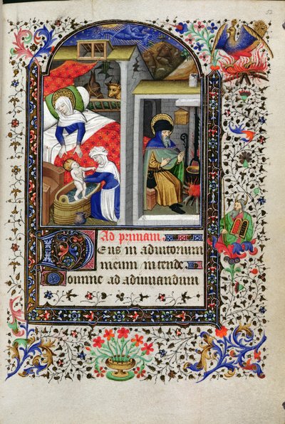 Natività, da un Libro d