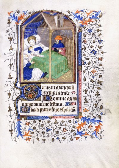 Natività, c.1430-1440 da Master of the Munich Golden Legend