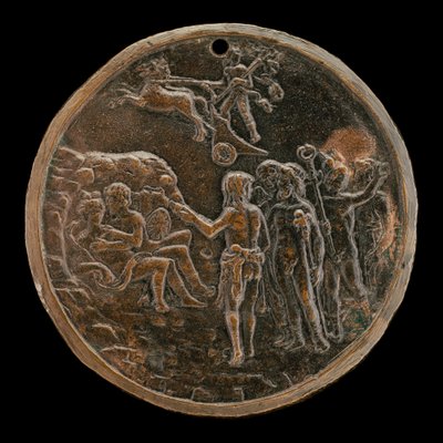 Marte e Venere, quarto quarto del XV secolo da Master of the Orpheus Legend