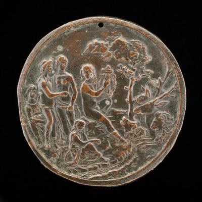 Orfeo che suona per gli animali da Master of the Orpheus Legend