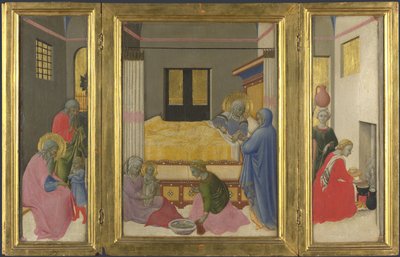 La nascita della Vergine, c. 1440 da Master of the Osservanza