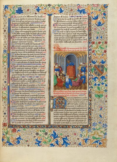 Predicazione dei diavoli da Master of the Oxford Hours