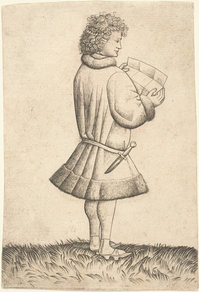 Un poeta che legge da Master of the Playing Cards