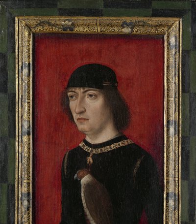 Ritratto di Engelbert II, Conte di Nassau da Master of the Portraits of Princes