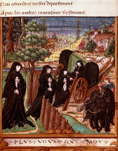 Rappresentazione della Regina di Navarra Margherita d