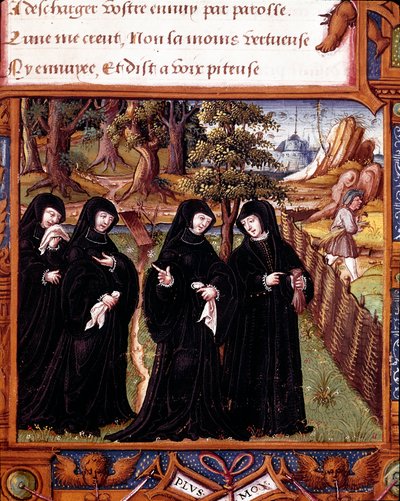 Rappresentazione della Regina di Navarra Margherita d