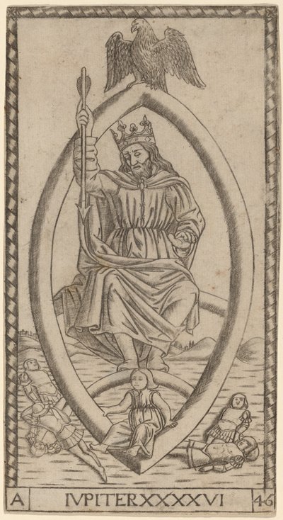 Giove da Master of the S Series Tarocchi