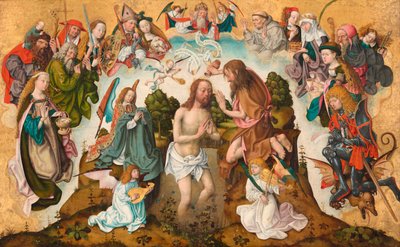 Il Battesimo di Cristo da Master of the Saint Bartholomew Altarpiece