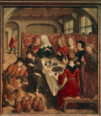 Nozze di Cana da Master of the Saint Bartholomew Altarpiece
