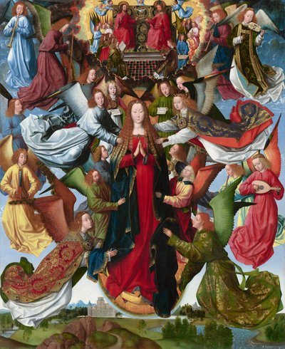 Maria, Regina del Cielo da Master of the Saint Lucy Legend