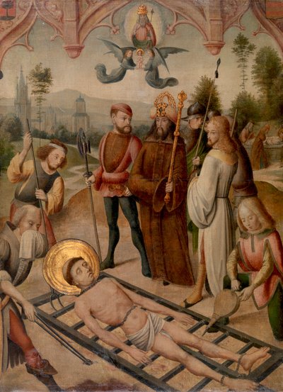 Martirio di San Lorenzo da Master of the Saint Ursula Legend