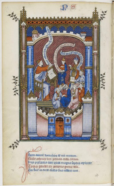 La vita di San Dionigi da Master of the Vie de saint