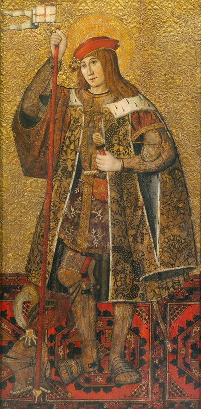 Santo Guerriero da Master of the Visitation