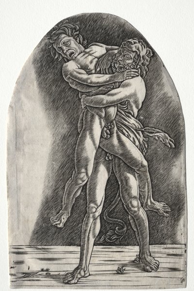 Ercole e Anteo da Master of the Year 1515