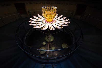 Equinox, 2021 (Acrilico, Circuito elettrico, Idraulica, Lacca, Motore, Vernice, Resina riciclata, Acciaio) da Mat Collishaw
