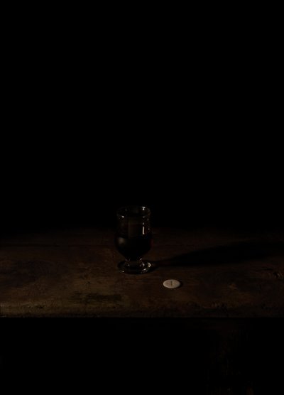 Ultimo pasto nel braccio della morte, Texas; Jonathan Nobles, 2011 (fotografia in formato C) da Mat Collishaw