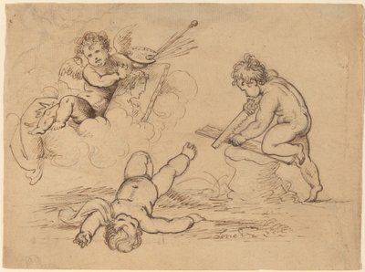 Allegoria: Quattro Putti da Mather Brown