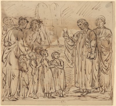 Lezione di Bibbia da Mather Brown