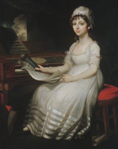 Ritratto di una giovane donna, 1801 da Mather Brown