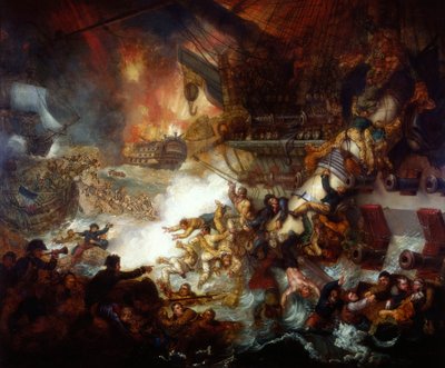La battaglia del Nilo: distruzione di 