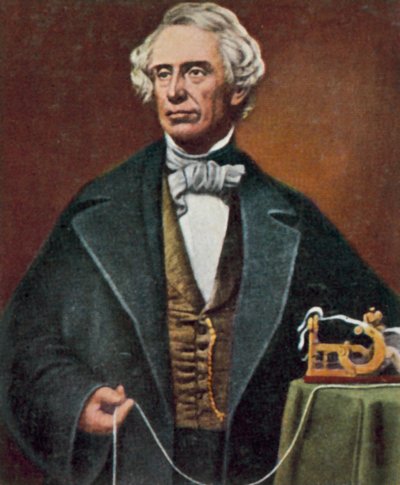 Samuel Morse, inventore americano e pioniere della telegrafia da Mathew (after) Brady