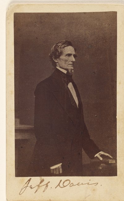 [Jefferson Davis] da Mathew B. Brady