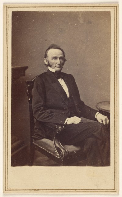 Montgomery Blair, direttore generale delle poste da Mathew B. Brady