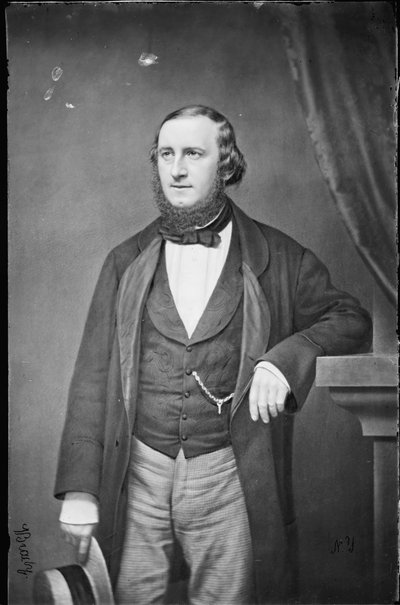 Ritratto del compositore William Vincent Wallace 1812-1865, 1855 da Mathew B. Brady
