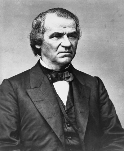 Andrew Johnson da Mathew Brady