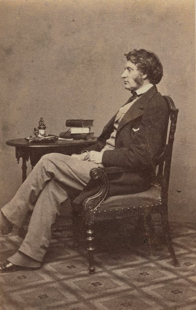 Ritratto di Charles Sumner da Mathew Brady
