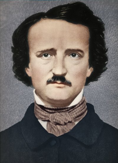 Edgar Allan Poe, c1840, 1939 da Mathew B. Brady