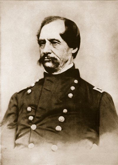 Generale David Hunter, 1861-65 da Mathew B. Brady