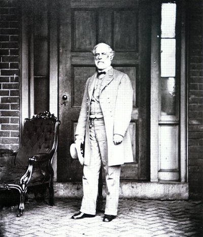 Generale Robert E. Lee (1807-70) da Mathew Brady