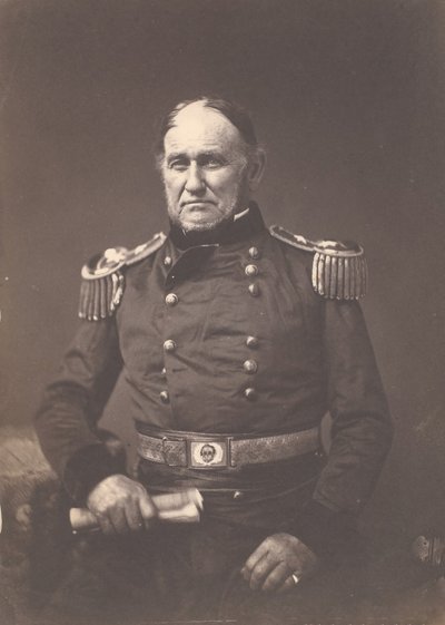 Maggior Generale David E. Twiggs, ca. 1859 da Mathew Brady
