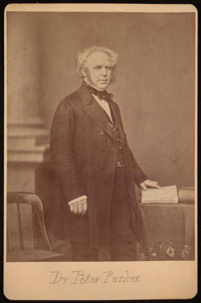 Ritratto di Peter Parker 1804-1888 da Mathew Brady