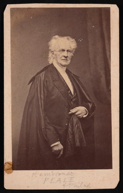 Ritratto di Rembrandt Peale 1778-1860, Prima del 1860 da Mathew Brady