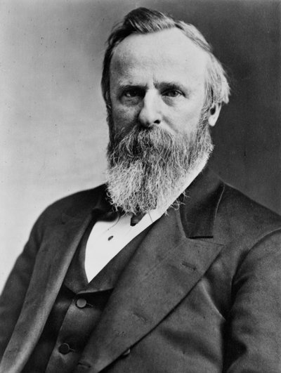 Presidente Rutherford B. Hayes, c.1880 da Mathew B. Brady