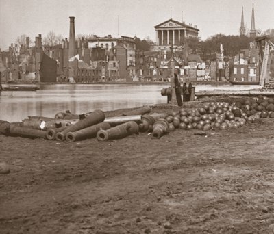 Rovine di Richmond, Virginia da Mathew Brady