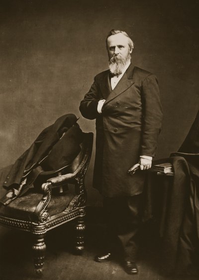 Rutherford B. Hayes da Mathew B. Brady