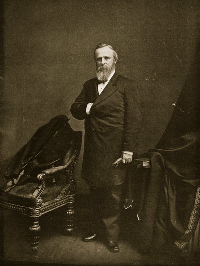 Rutherford B. Hayes prima della sua inaugurazione come Presidente, 1877 da Mathew B. Brady