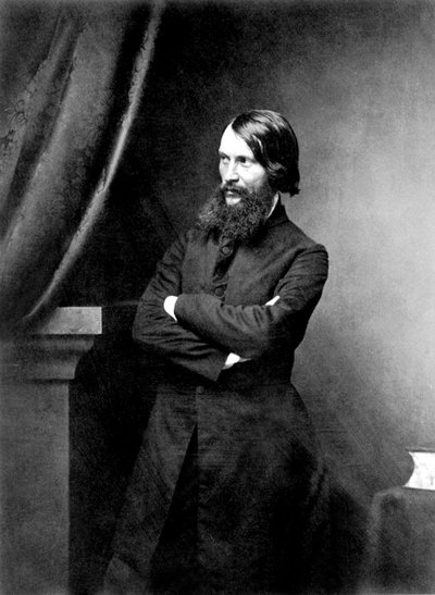 Thaddeus Hyatt: Abolizionista americano, New York, circa 1857 da Mathew B. Brady